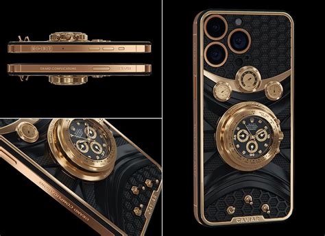 iPhone 14 gold Rolex